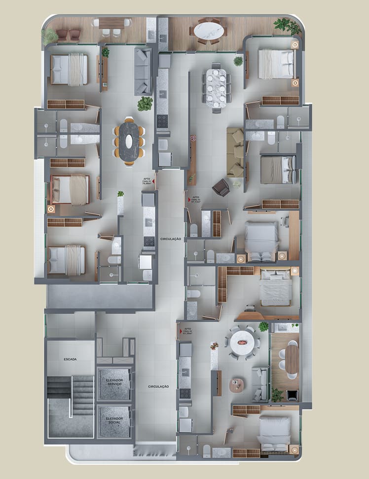 Altana Oceania - Construtora Techne Altana Oceania, João Pessoa